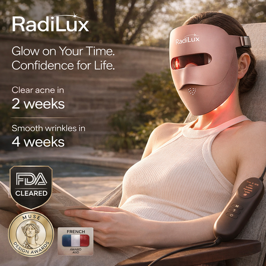 RadiLux Pro 4-Mode LED Light Therapy Face Mask
