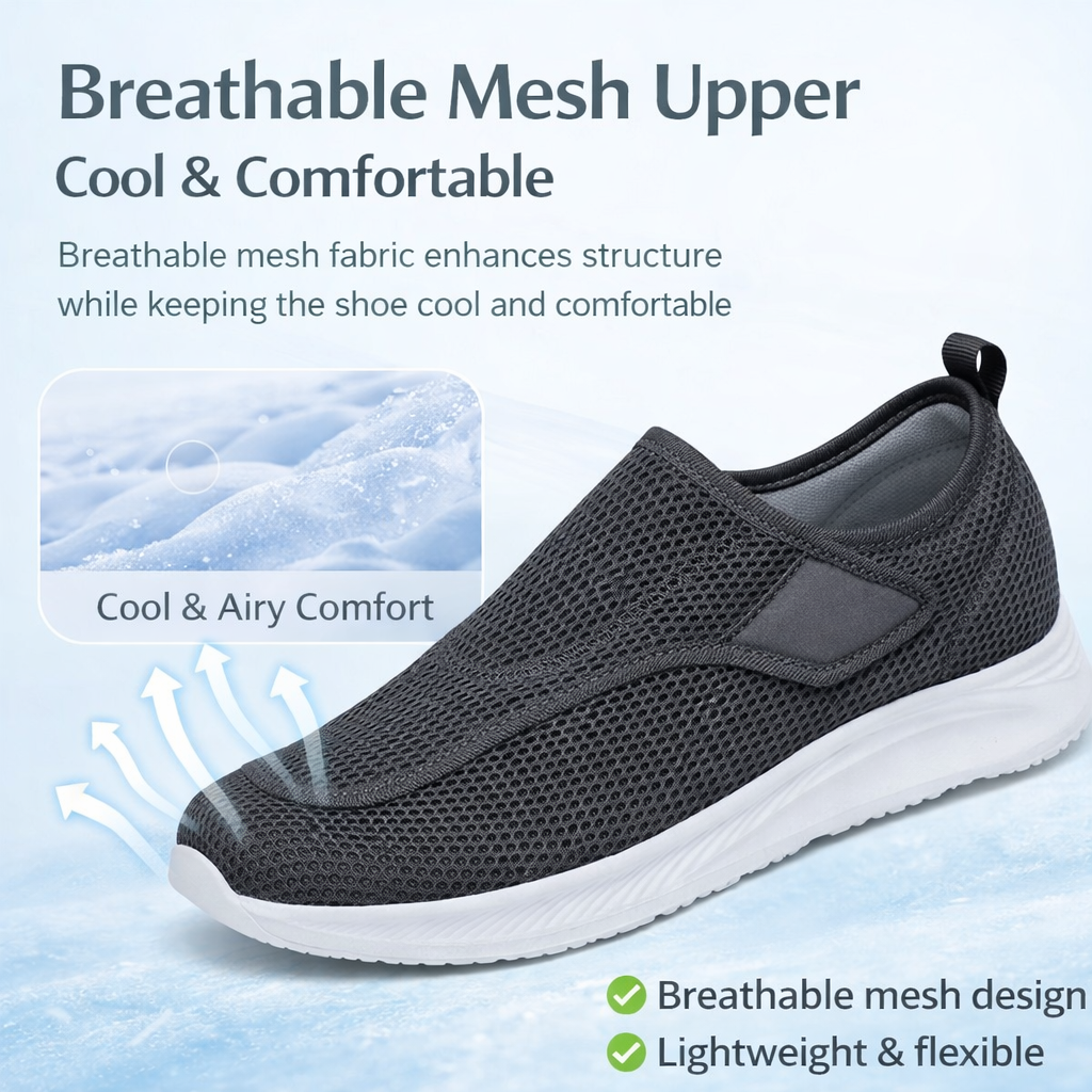 TrueGait Comfort Slip Orthopedic Walking Shoes