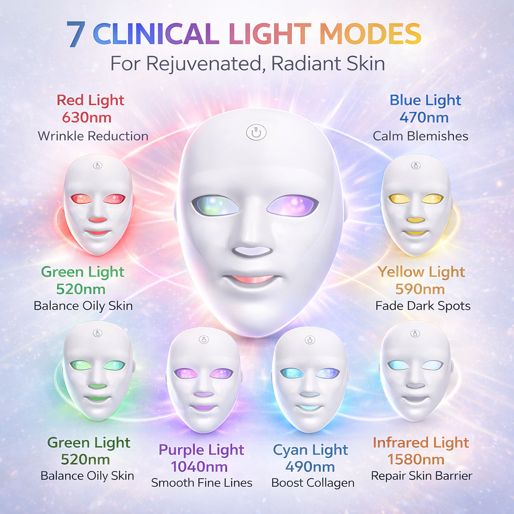 RadiLux Pro 7-Mode LED Light GlowMask