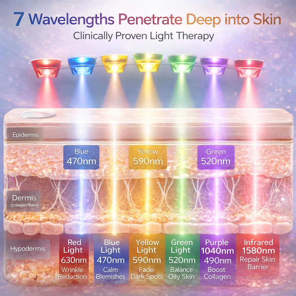 RadiLux Pro 7-Mode LED Light GlowMask